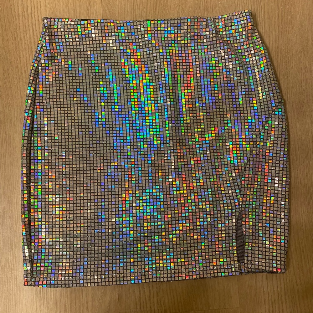 Dolls Kill San Souci Party Disco Festival Mini Skirt - Medium